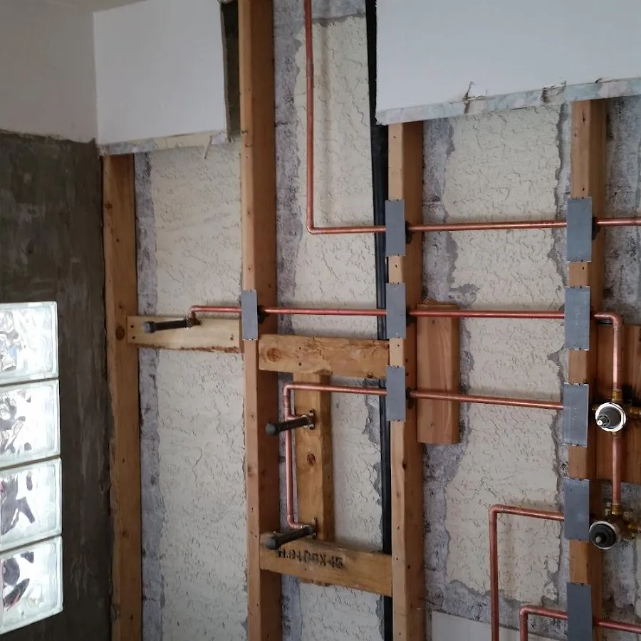 Copper pipe installation for Burst Pipe Repair in Newtown